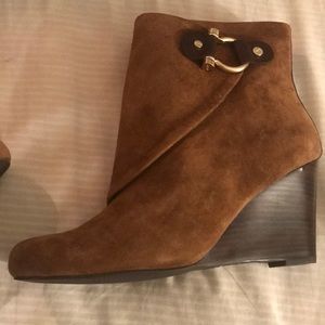Leather suede boots. New. Never worn.  Size 8 woman’s.  $65.00